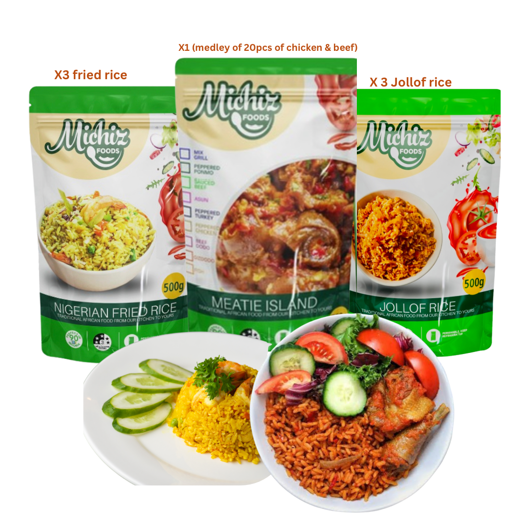 Michiz Mini Family Feast Rice Variety Bundle (7 Pack)