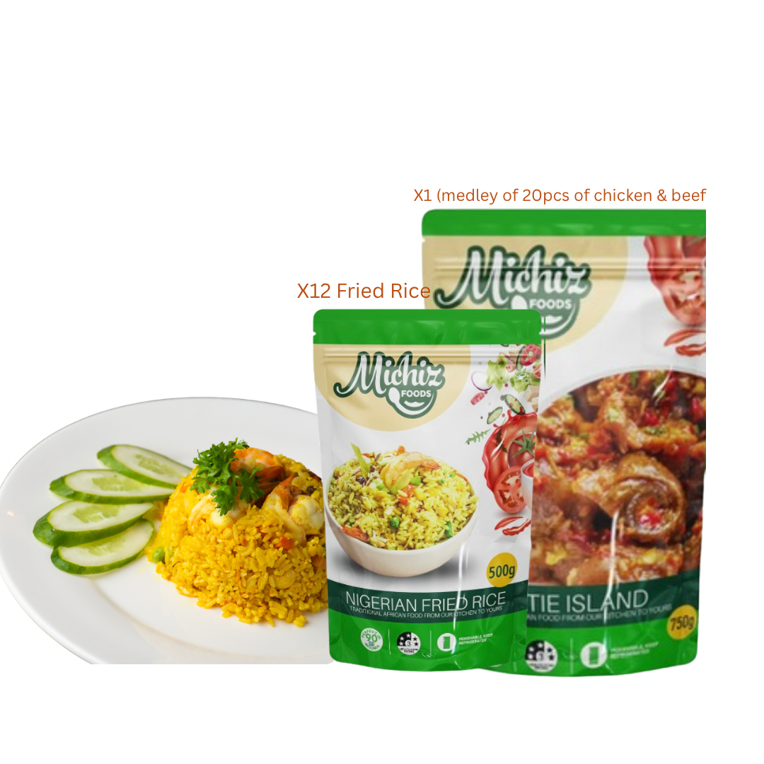 Michiz Fried Rice Feast & Protein Bundle (13 Pack Bundle)