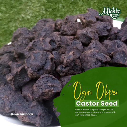 Ogiri Okpei (Castor seeds)