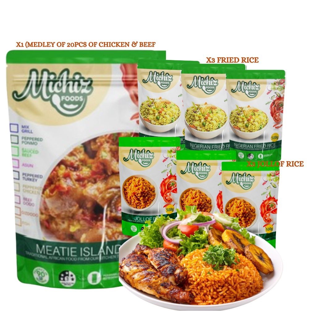 Michiz Mini Family Feast Rice Variety Bundle (7 Pack)