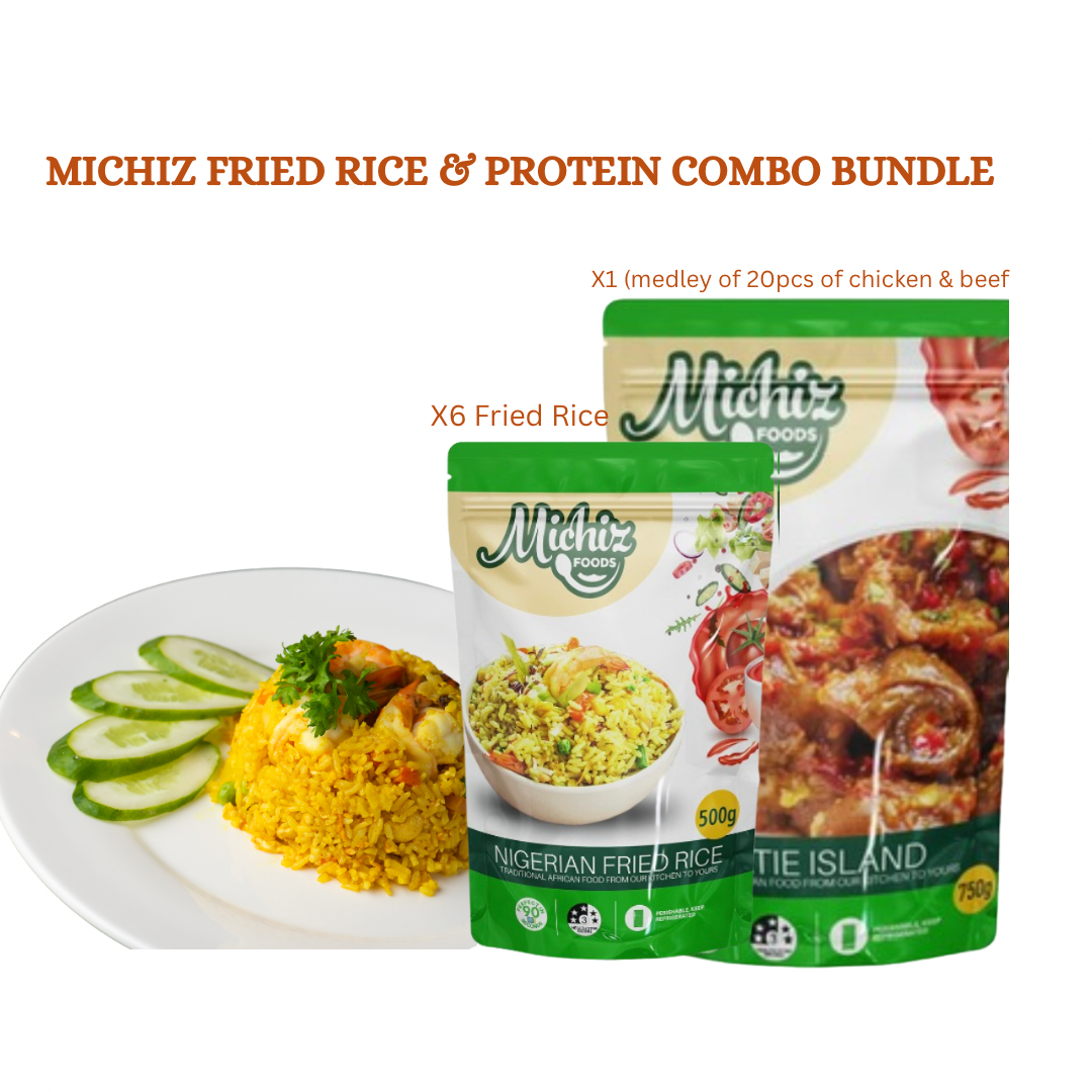 Michiz Fried Rice & Protein Discovery  Combo Bundle (7 Pack bundle)